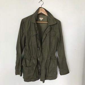 Jcrew Army Green Jacket